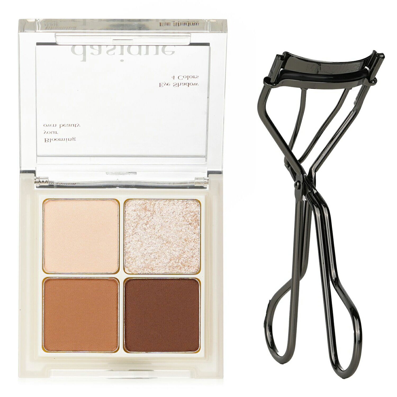資生堂 Shiseido - Shiseido MAQUILLAGE 心機3D立體超廣角睫毛夾 1pc X Dasique 眼影盤
