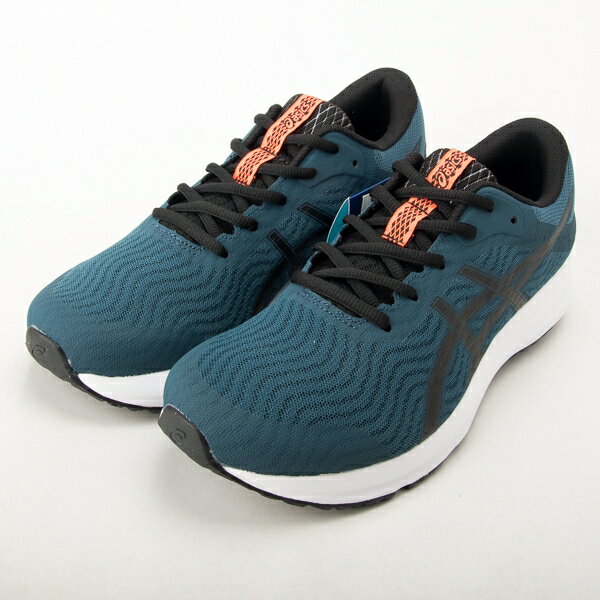 Asics 亞瑟士 PATRIOT 12 輕量 男款慢跑鞋-深藍綠/黑 大尺碼 1011A823-401 現貨