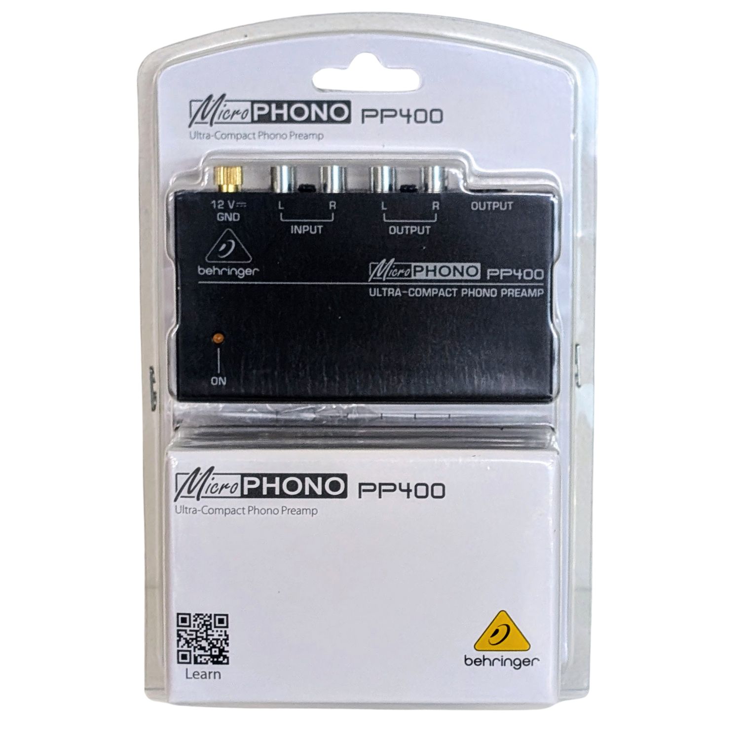 [4美國直購] BEHRINGER MICROPHONO PP400 唱機前置放大器 黑膠唱機 黑膠唱片機 前級唱頭放大器 1年保固_TT1