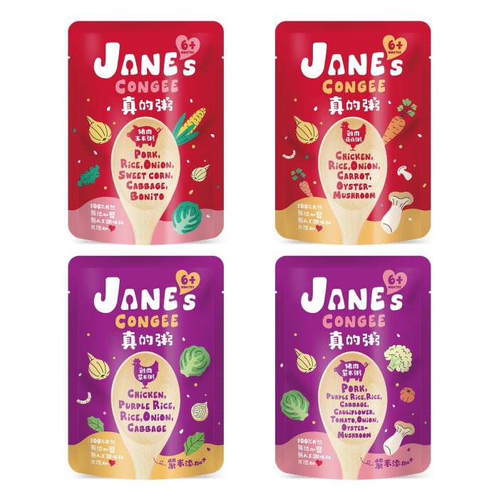 Janes Congee 真的粥150g(多款可選)寶寶粥|副食品