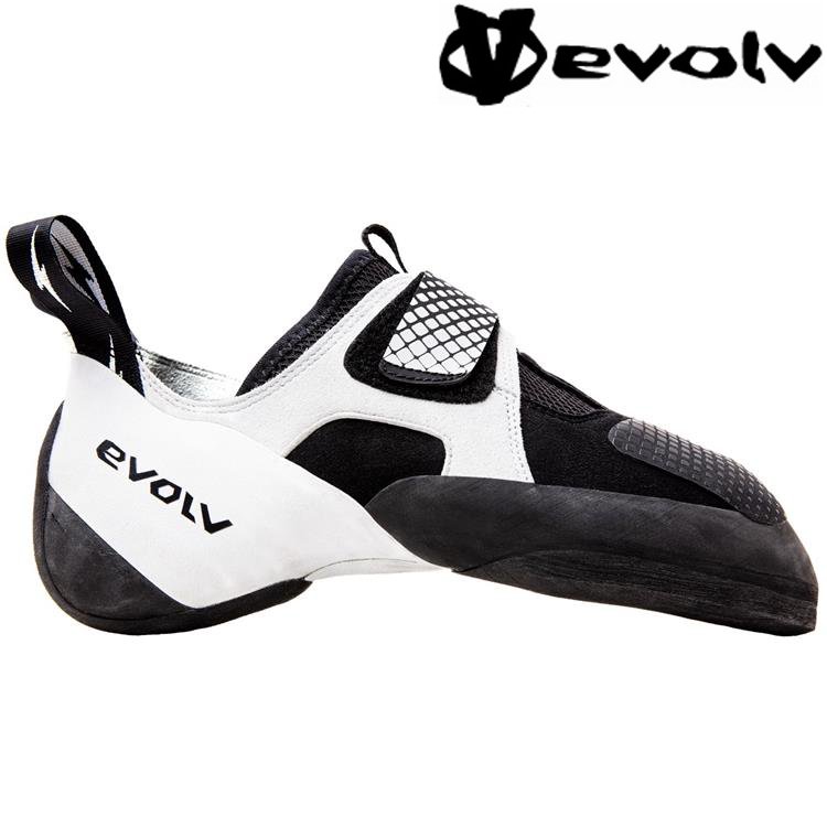 Evolv Zenist 男款 攀岩鞋/抱石鞋 黑白 Black/White