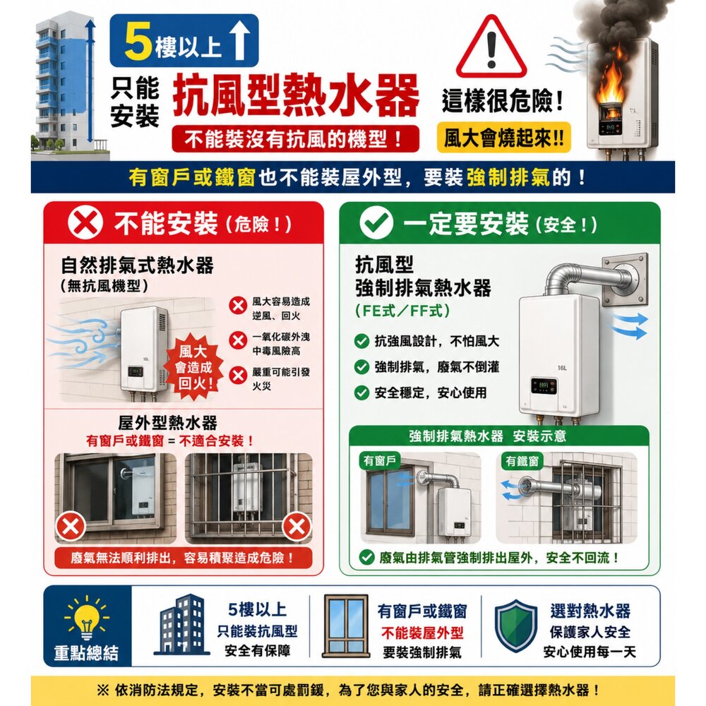 高雄 HMK鴻茂 H-8150 12L 自然排氣 瓦斯 熱水器 屋外型 可刷卡【APP滿額下單10%點數(單一帳號最高1000點)】10/31止 3