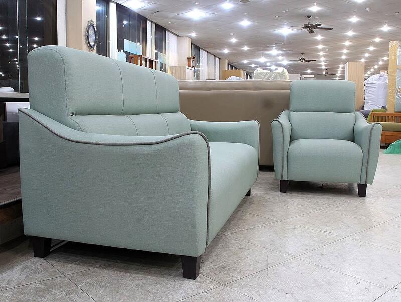 【歐風別館】晶采貓抓皮沙發組--1+3人座【基隆至台中免運費】 2