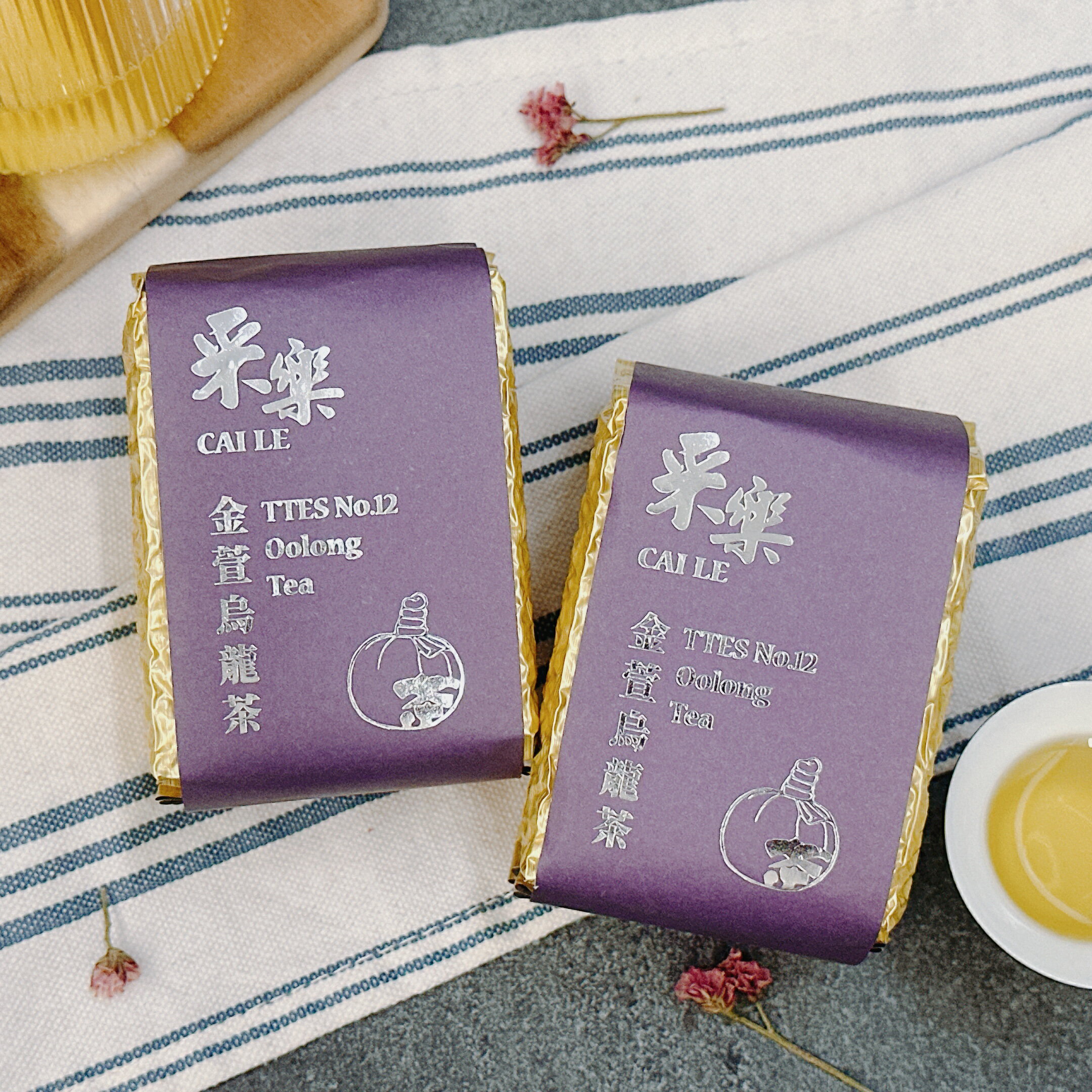 【采樂茶業】金萱烏龍茶 Jhinshuan Oolong Tea｜淺焙｜150g (四兩)｜甘蔗甜韻、奶香