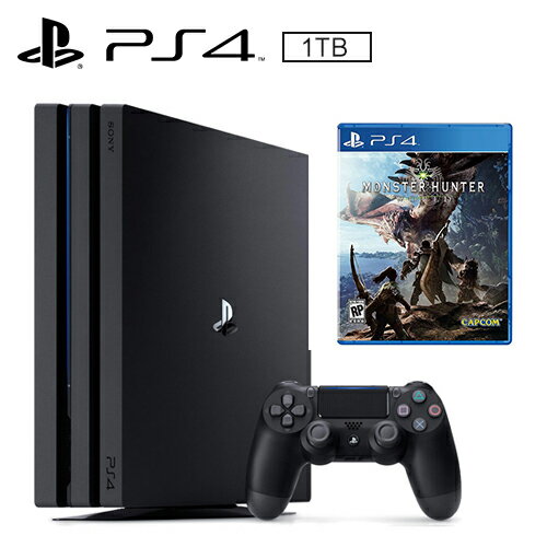SONY PS4 PRO 1TB + 魔物獵人