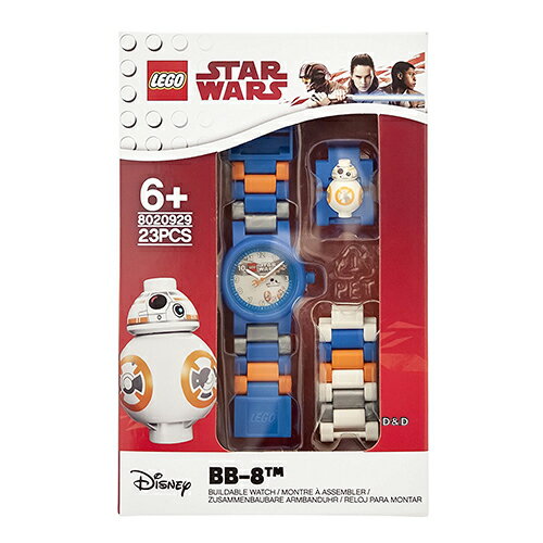 免運費 【 樂高積木 LEGO 】兒童手錶 - 星際大戰 BB-8