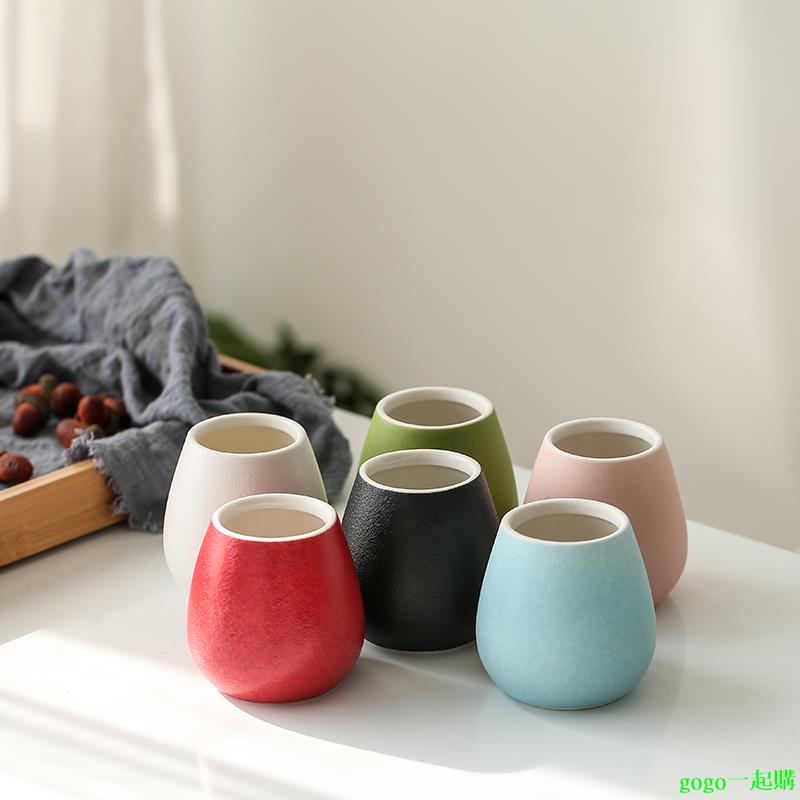 花瓶 花器 陶瓷花瓶 陶瓷創意水培小花瓶乾花插花器茶幾中式現代客廳家居簡約裝飾擺件
