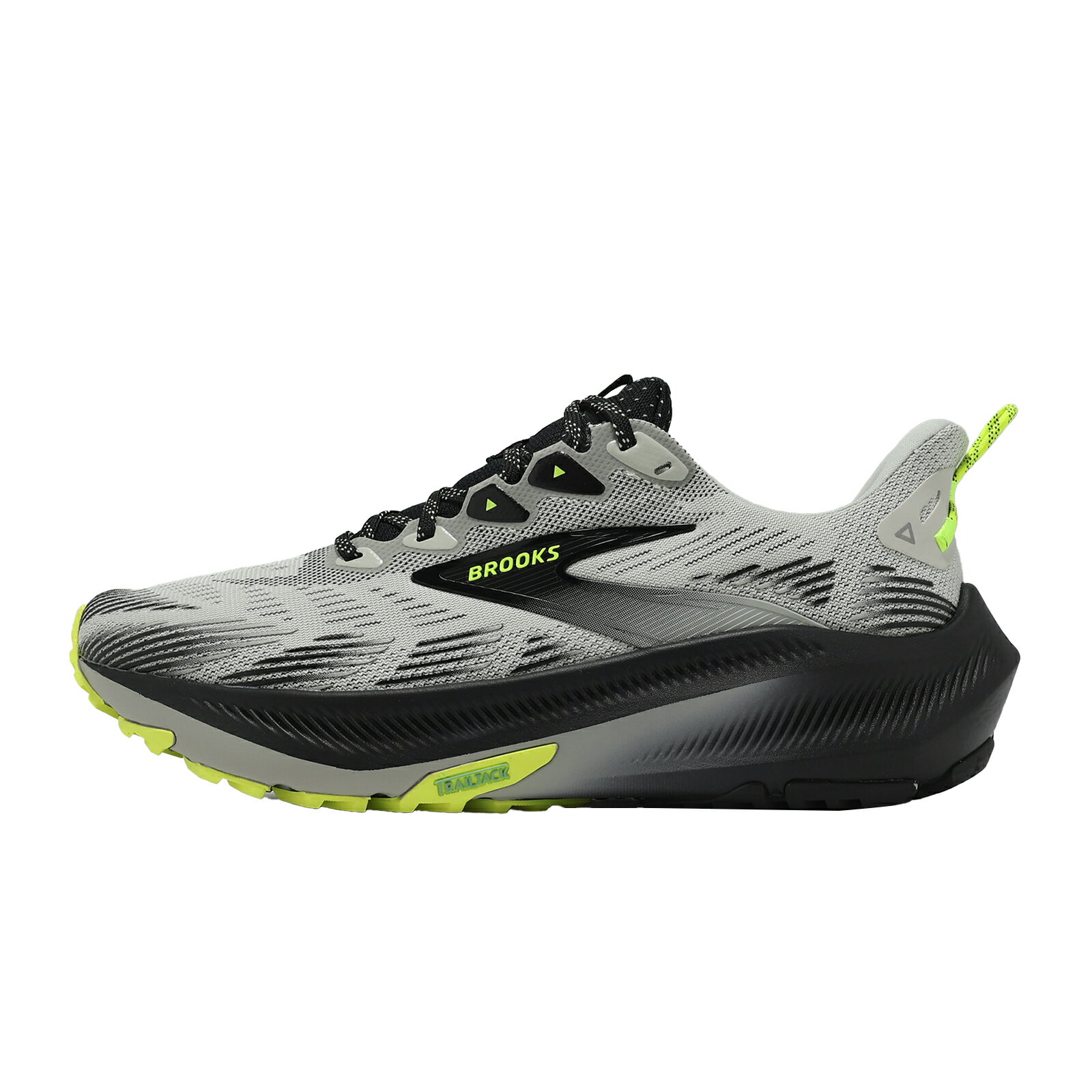Brooks 越野跑鞋 Ghost Trail 男鞋 灰 緩衝 戶外 慢跑鞋 1104751D099
