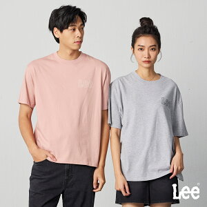 Lee 男女同款 寬鬆版 左胸虛線LOGO 短袖T恤 | Modern & FITS’ EM ALL
