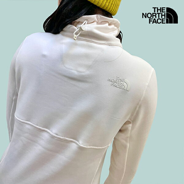 美國[The North Face]W TAGEN 1/4 ZIP FLEECE / 女款刷毛保暖半門襟(白) / 長袖上衣 / 運動衣《長毛象休閒旅遊名店》 5