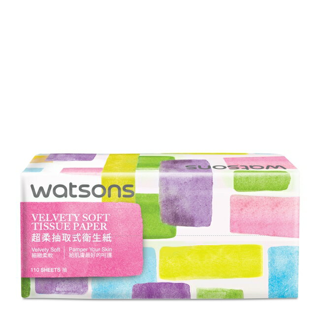 屈臣氏抽取式衛生紙110抽10包入 2