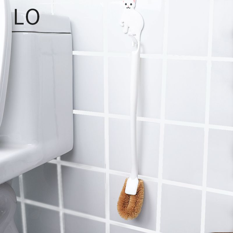 LO棕毛馬桶刷子家用無死角洗廁所神器衛生間掛墻式潔廁清潔刷