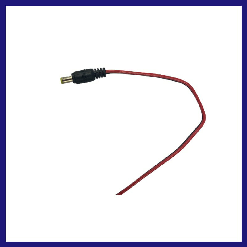 0.6mm DC公頭電源線 監視器專用 施工安裝 5.5mm x 2.1mm DC母接頭 5.5mm 2
