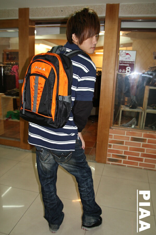 25-A2010 【PIAA 皮亞】透氣減壓實用款運動款電腦背包 (三色) 1