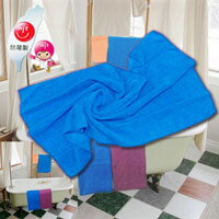 布工道-超細纖維 毛巾、乾髮巾、擦拭布，48cm x 90cm，乾、濕皆可用，多用途清潔(藍色、紫紅色擇一)