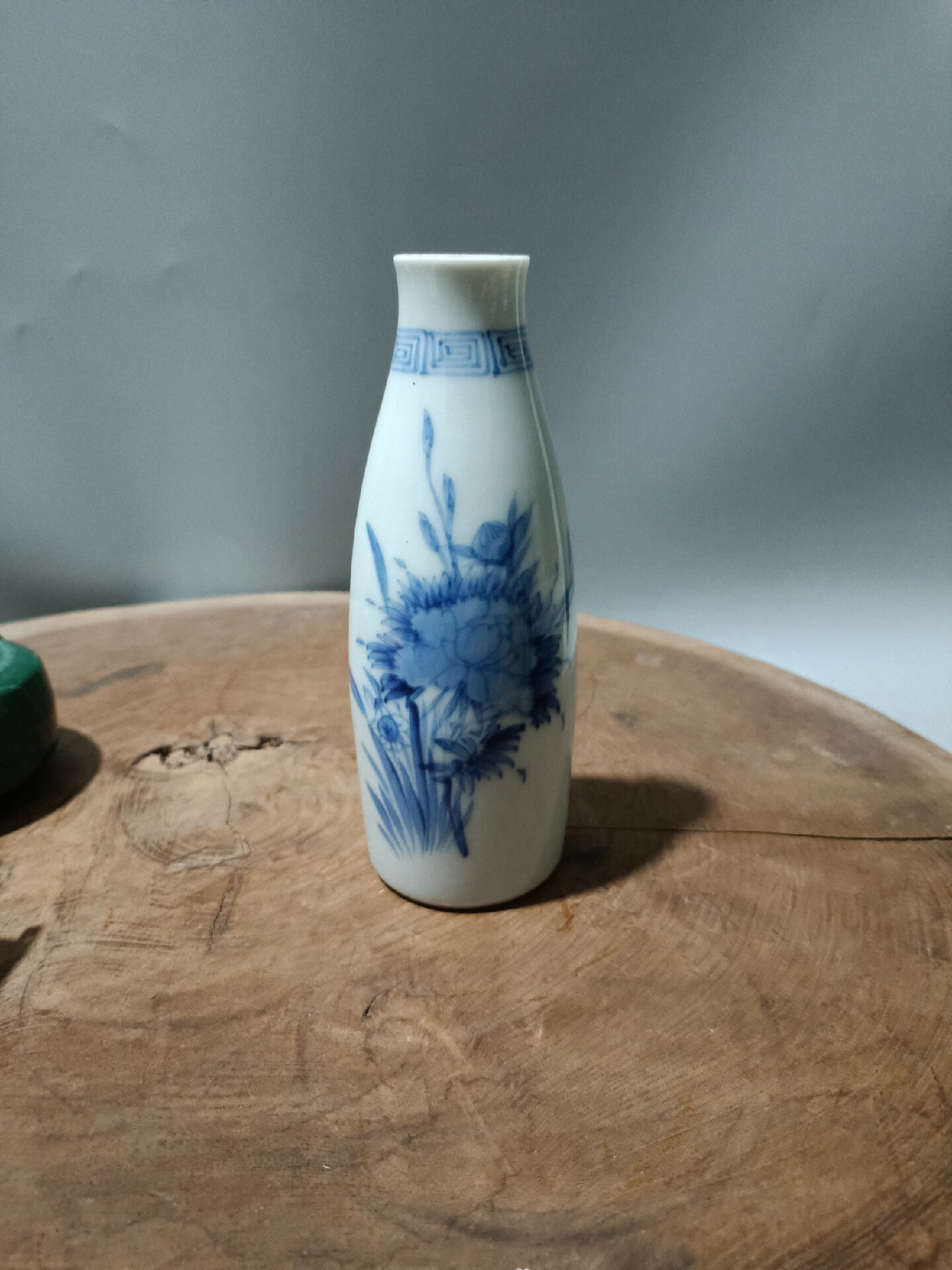 日本迴流瓷器古董精品青花瓶德利，畫工發色漂亮，全品，大正時期