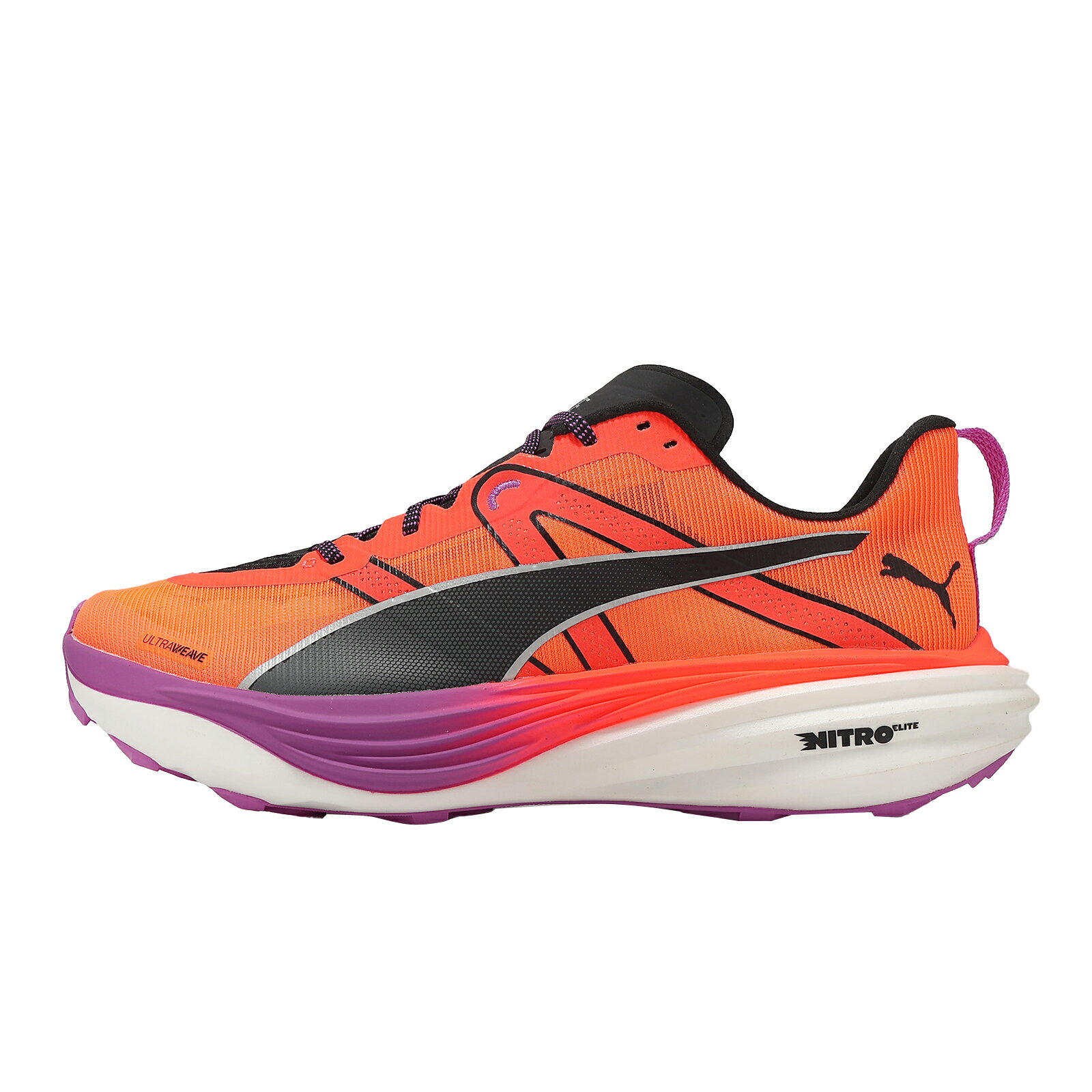 Puma 越野跑鞋 Deviate Nitro Elite Trail 男鞋 橘 碳板 310034-02