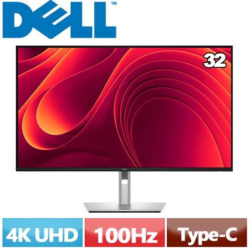 Dell 32型 Pro 32 Plus 4K USB-C Hub 顯示器 P3225QE送電腦專用喇叭