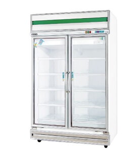 【折300】冷凍尖兵 2門冷凍機上型玻璃展示櫃TA4100F