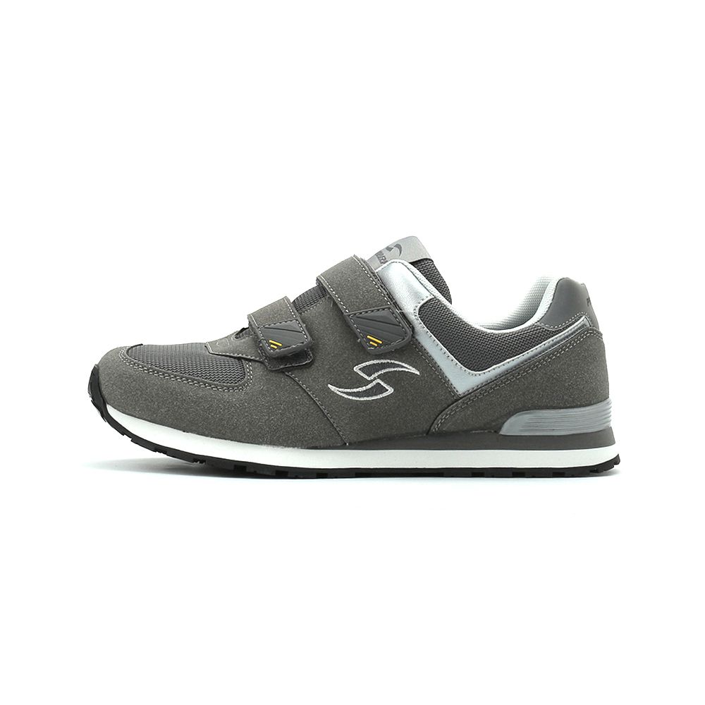 PROMARKS 雙魔鬼氈運動休閒鞋 灰 男鞋