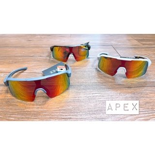 APEX 抗UV偏光運動太陽眼鏡 黑片/彩片大鏡面 5213N台灣正版公司貨