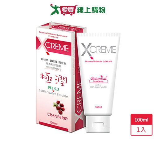 E-XCREME超快感蔓越莓潤滑液100ml【愛買】