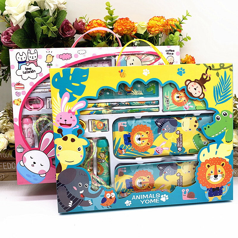 幼兒園開學套裝禮品獎勵給小學生禮物兒童贈品創意實用文具用品
