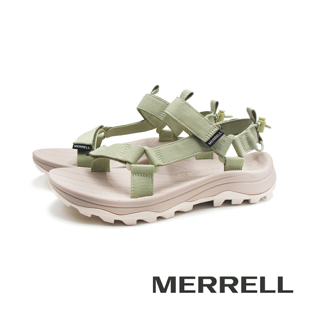 MERRELL(女)SPEED FUSION WEB SPORT厚底水陸兩棲涼鞋 女鞋-綠色