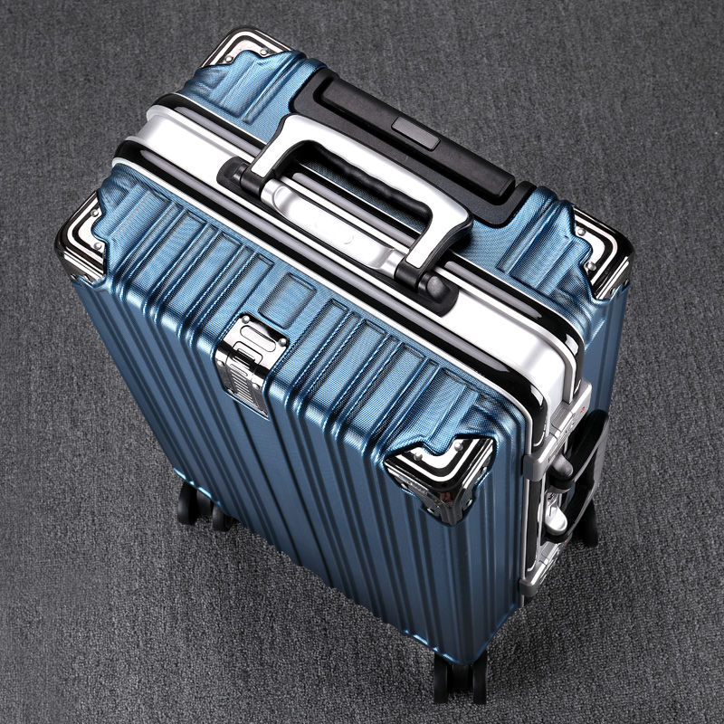 優樂悅~行李箱男學生大容量超大密碼箱萬向輪26旅行箱新款24鋁框拉桿箱女