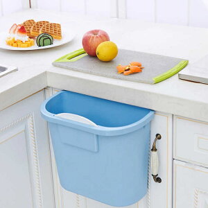 康豐廚房壁掛式垃圾桶加厚塑料櫥柜垃圾筒加高無蓋可掛式收納桶。