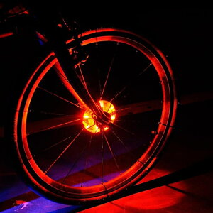 自行車燈夜騎風火輪騎行裝備配件輪胎燈車輪裝飾燈