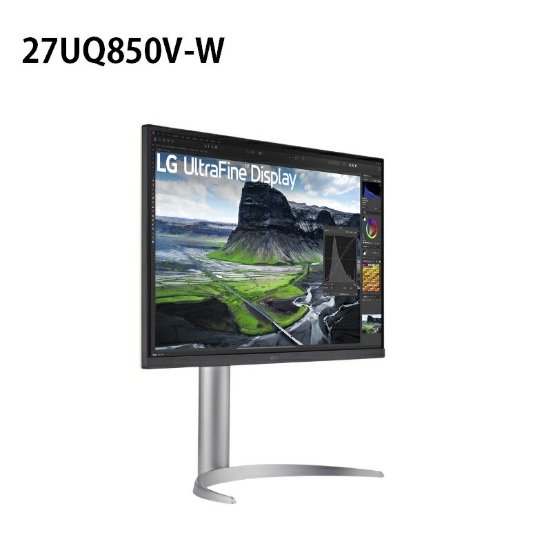 【最高現折268】LG 27UQ850V-W 27吋IPS多工智慧螢幕 4K HDR400 FreeSync 藍光護眼