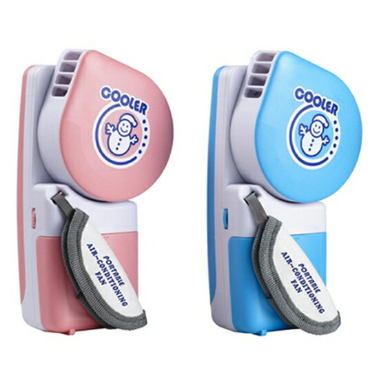 ♚MY COLOR♚雪人空調扇 手持 風扇 創意 USB充電款 居家 安全 可愛 兒童 禮品 便攜式 靜音 夏天 戶外 迷你風扇 無葉風扇 水冷扇【N203】
