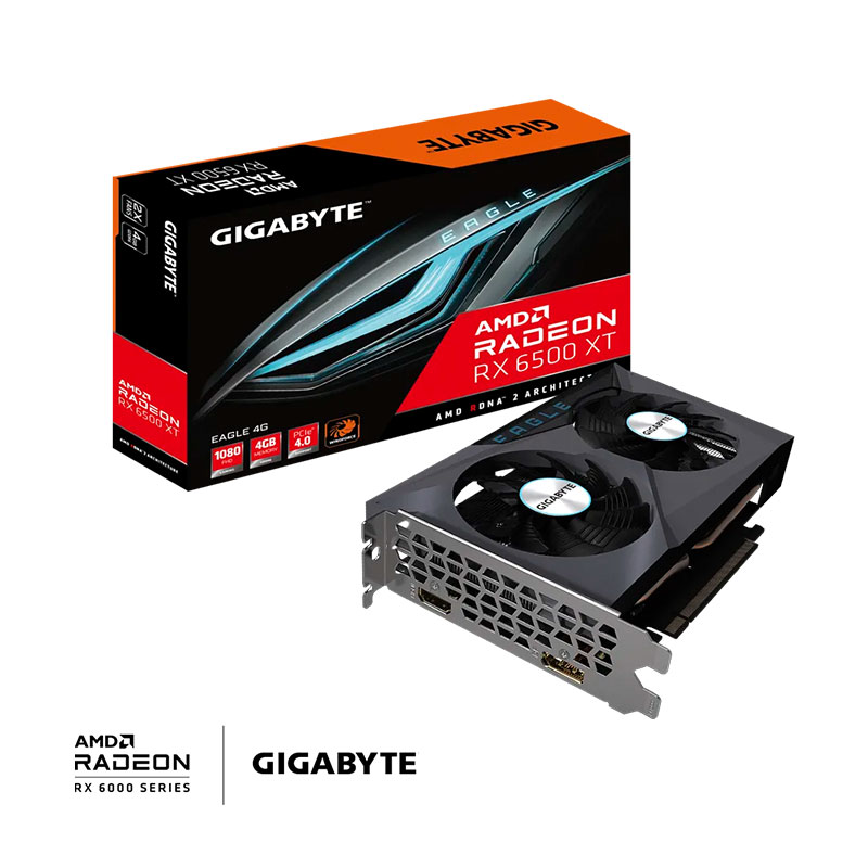 一日限定6%回饋無上限+券折120】GIGABYTE 技嘉Radeon RX 6500 XT