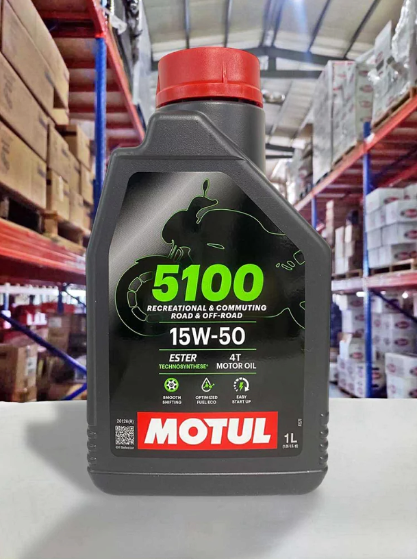 『油工廠』MOTUL 5100 4T 15w50 ester 合成機油 JASO MA2/ SM 摩特 越南包裝