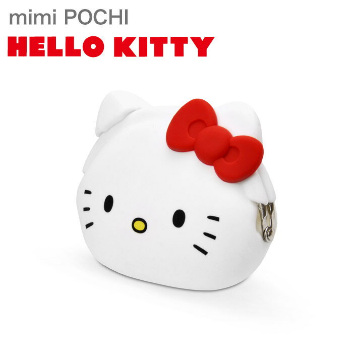 <br/><br/>  日本直送 含運/代購-日本p+g design/mimi POCHI矽膠零錢包/Hello Kitty造型/mipokty。共3色<br/><br/>