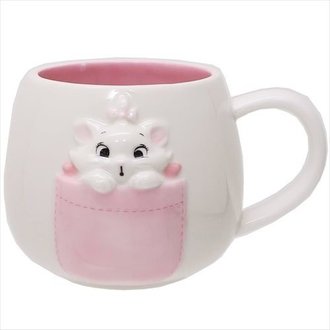 大賀屋 瑪莉貓 口袋 茶杯 馬克杯 杯 陶瓷杯 玩具總動員 迪士尼 DISNEY 日貨 正版 授權 L00010674
