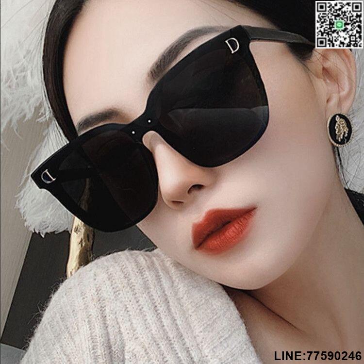 【歡樂購】【現貨免運】網紅同款GM太陽鏡女偏光顯瘦墨鏡防紫外線開車防曬蹦迪墨鏡女