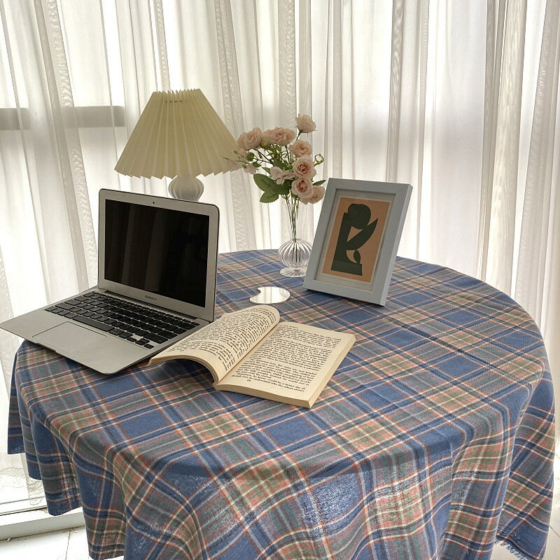 新款 復古百搭桌布家居軟裝背景布門簾裝飾掛布野餐布