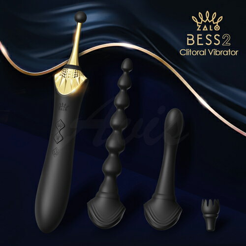 Zalo｜Bess 2｜秒高潮多用途陰蒂震動器 黑色