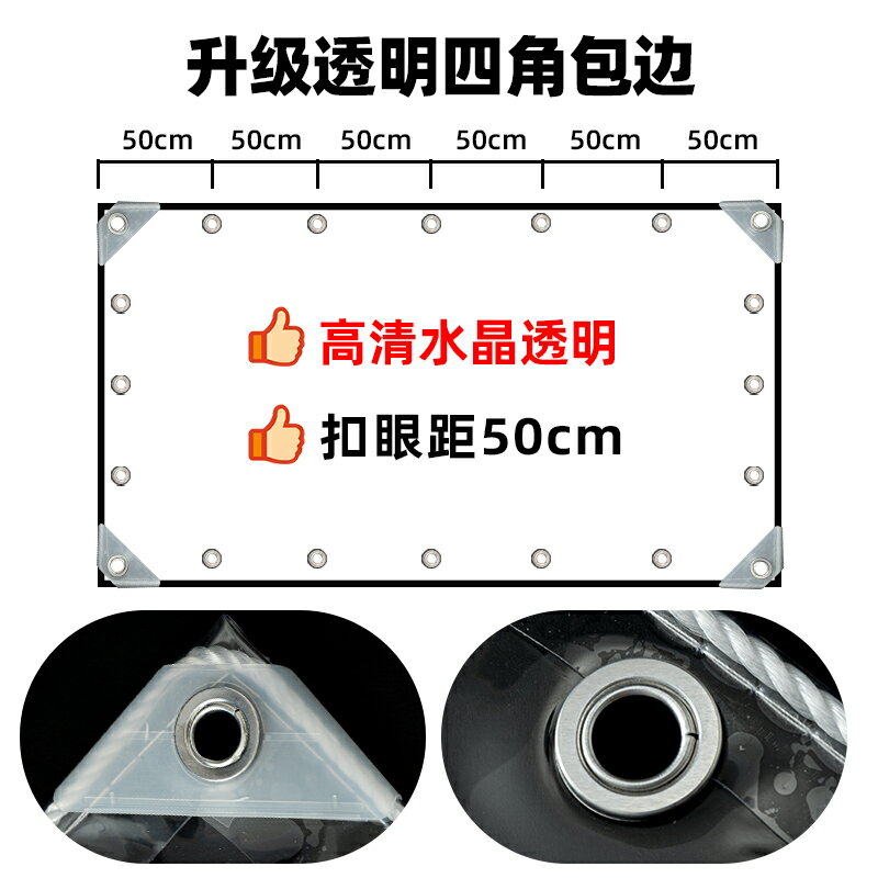 透明雨布 防雨布 遮雨布 透明防雨布pvc防水布陽台遮雨擋雨板塑料布加厚防曬遮陽篷布帆布耶誕節