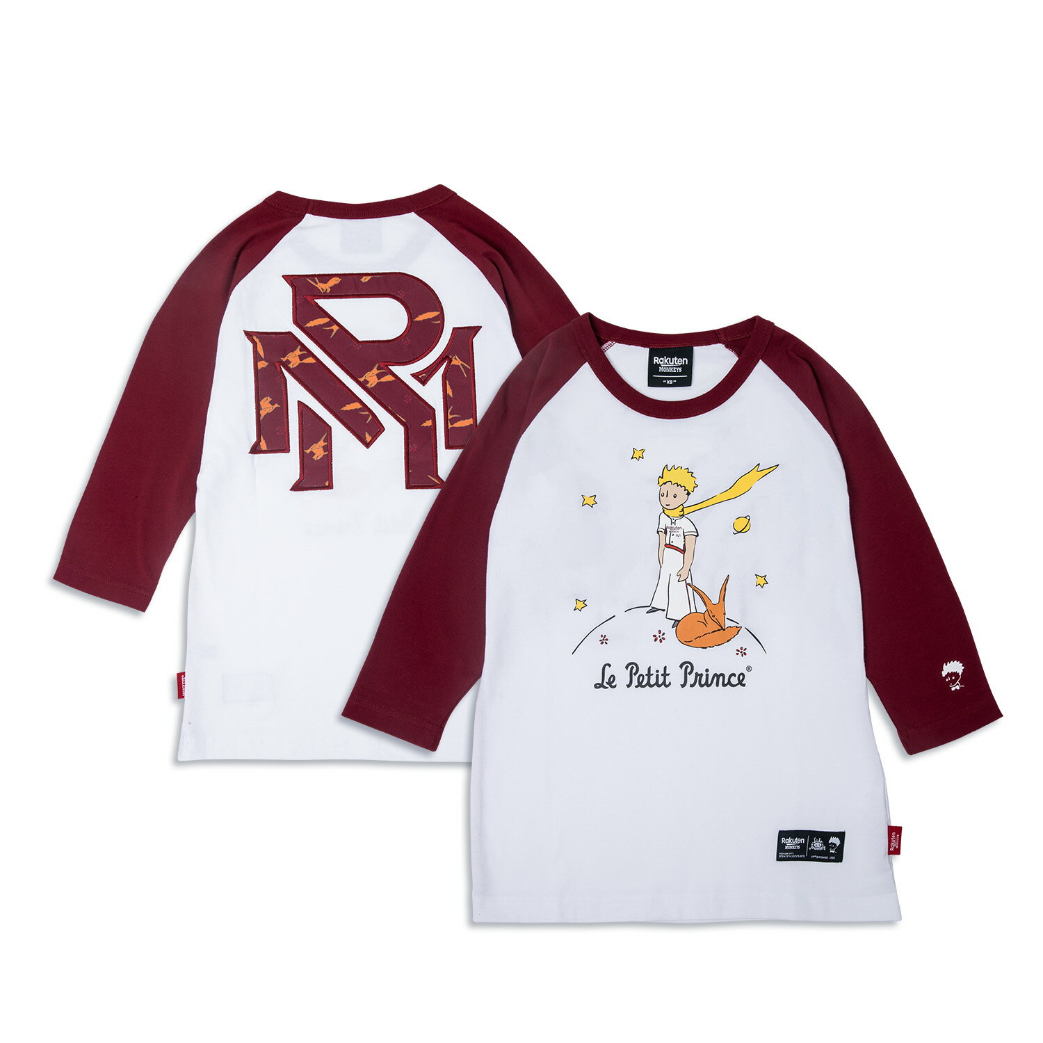 小王子聯名系列 七分袖 - 紅