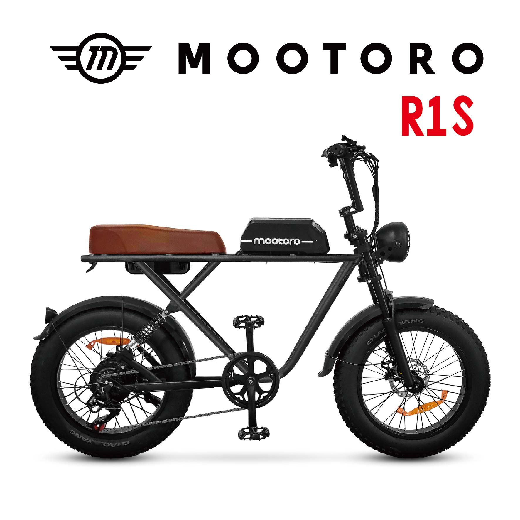 【MRK】MOOTORO R1S Retro 腳踏車 電動腳踏車 電動自行車架 500W 48V/12.5Ah