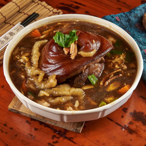 年菜評比推薦-興蓬萊台菜餐廳蹄膀筍絲 年菜評比推薦-興蓬萊台菜餐廳蹄膀筍絲