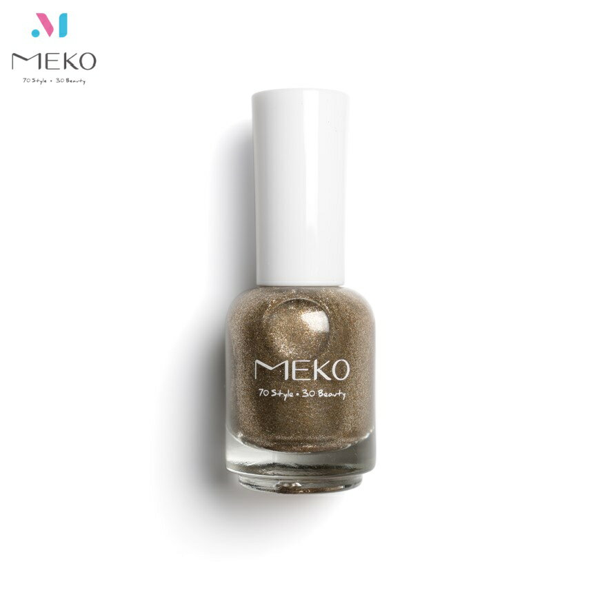 MEKO 雷根寶盒指甲油 - 43香檳汽水 /果凍色指甲油【官方旗艦店】