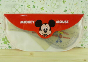【震撼精品百貨】Micky Mouse 米奇/米妮 圓規組-紅 震撼日式精品百貨