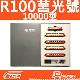 臺鐵莒光號列車 R100+40FP10000型 動力車輛組 N規鐵道模型 N Scale 鐵支路模型 VT1006