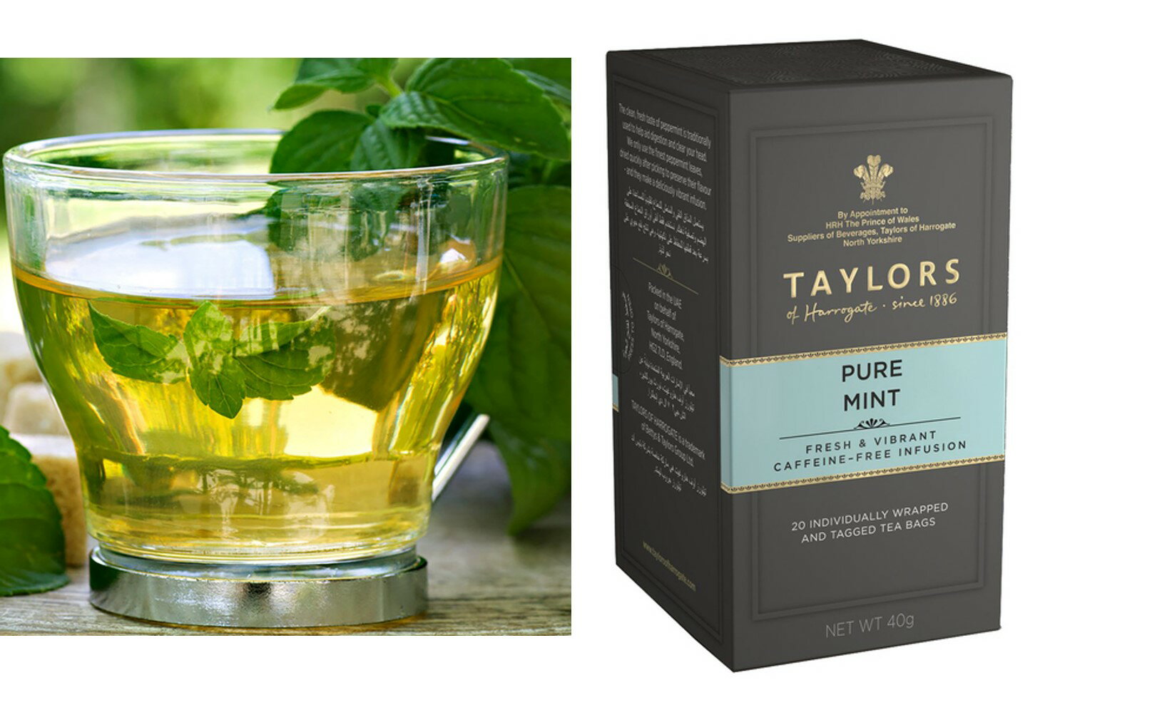 英國皇家Taylor 舒爽薄荷茶 -皇家茶包系列- 20入/盒; Peppermint
