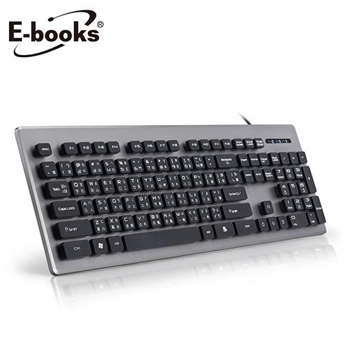 E-books仿機械手感降噪有線鍵盤Z3【愛買】