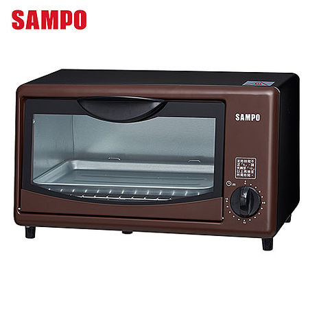 [滿3千,10%點數回饋]SAMPO聲寶8L電烤箱 KZ-SJ08 *免運費*